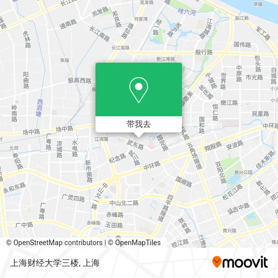 上海财经大学三楼地图