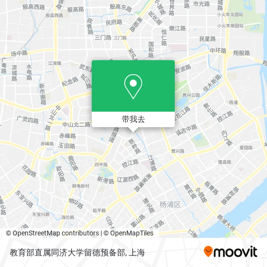 教育部直属同济大学留德预备部地图