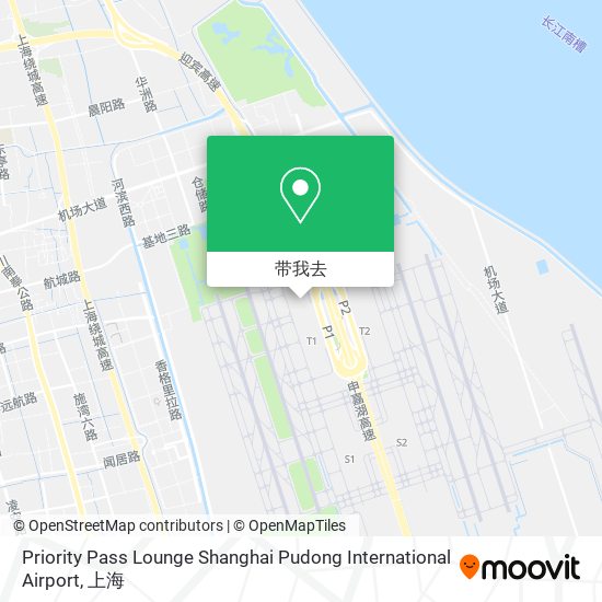 Priority Pass Lounge Shanghai Pudong International Airport地图