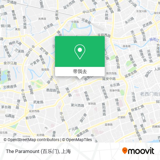 The Paramount (百乐门)地图
