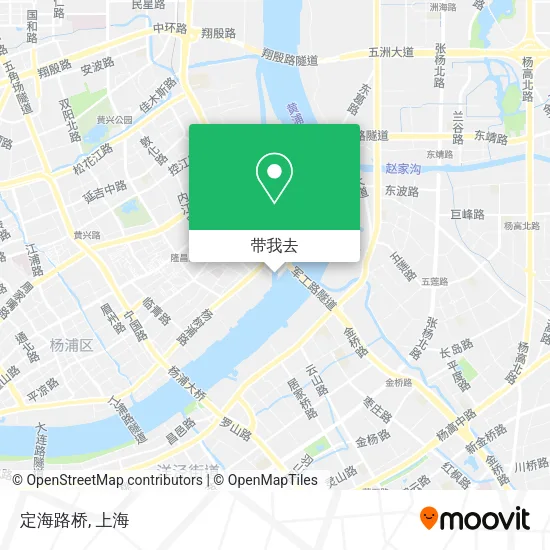 定海路桥地图