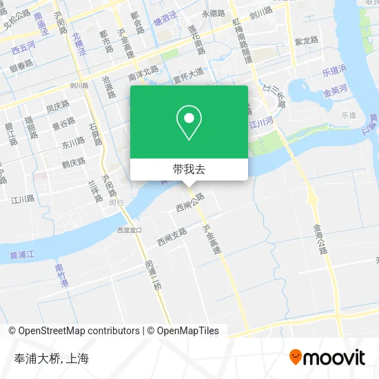 奉浦大桥地图