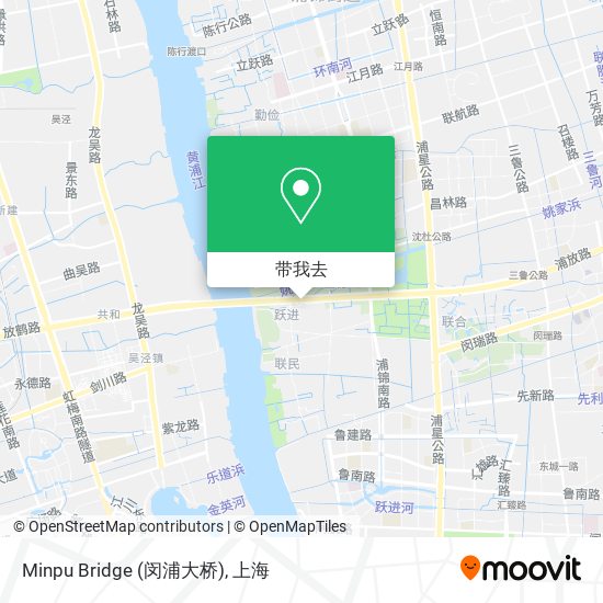Minpu Bridge (闵浦大桥)地图