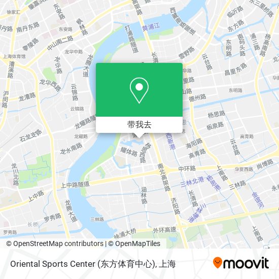 Oriental Sports Center (东方体育中心)地图