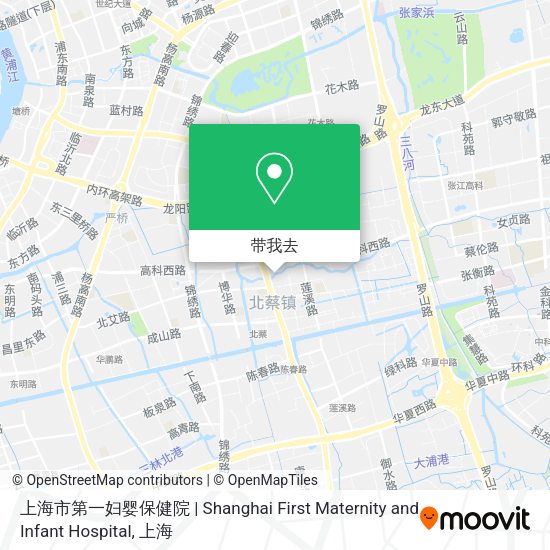 上海市第一妇婴保健院 | Shanghai First Maternity and Infant Hospital地图