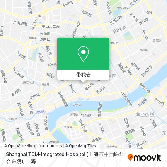 Shanghai TCM-Integrated Hospital (上海市中西医结合医院)地图