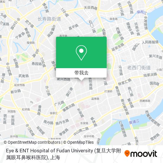 Eye & ENT Hospital of Fudan University (复旦大学附属眼耳鼻喉科医院)地图