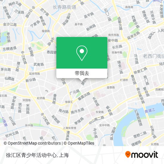 徐汇区青少年活动中心地图