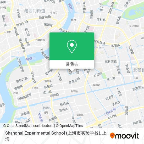 Shanghai Experimental School (上海市实验学校)地图