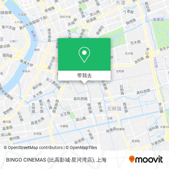BINGO CINEMAS (比高影城·星河湾店)地图