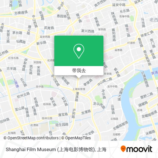Shanghai Film Museum (上海电影博物馆)地图