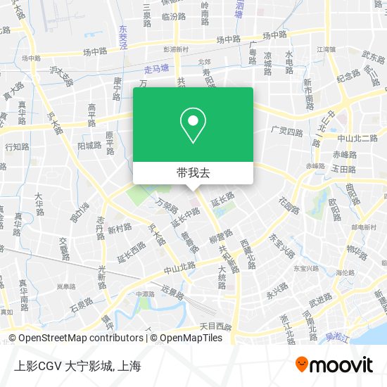 上影CGV 大宁影城地图