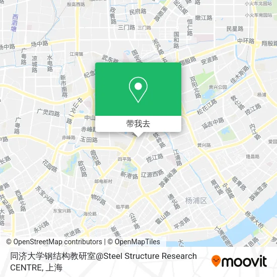 同济大学钢结构教研室@Steel Structure Research CENTRE地图