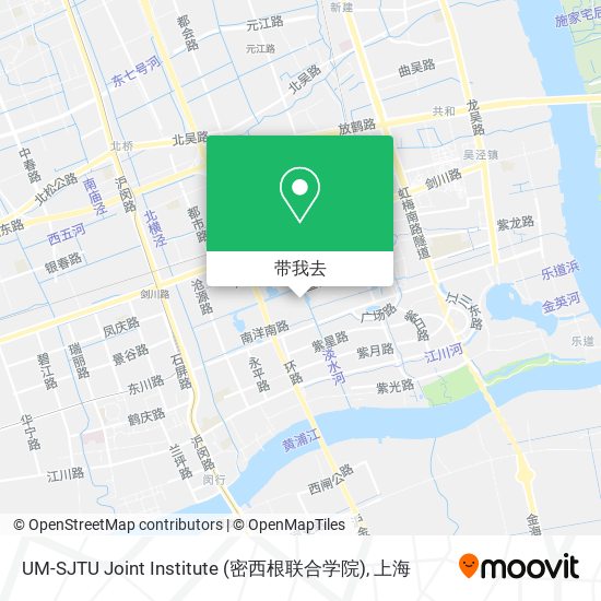 UM-SJTU Joint Institute (密西根联合学院)地图