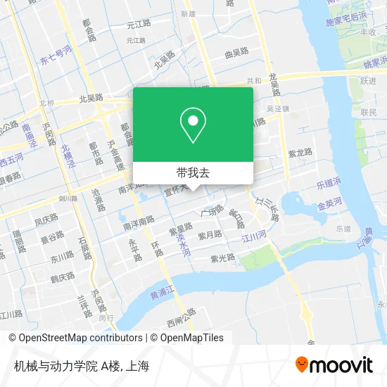 机械与动力学院 A楼地图