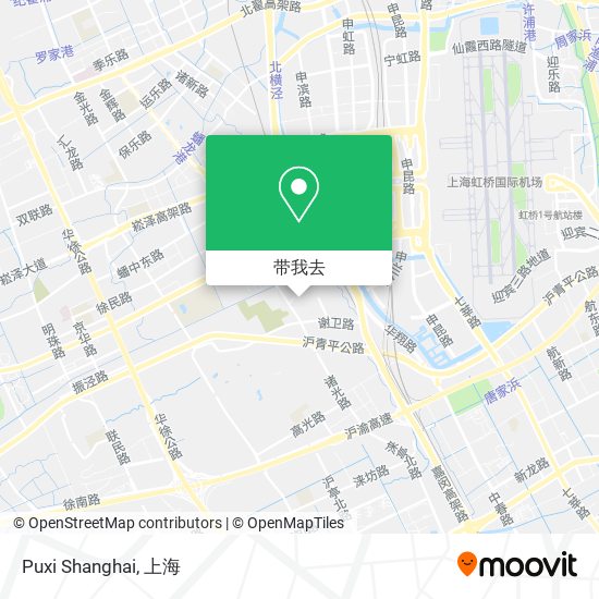 Puxi Shanghai地图