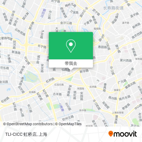 TLI-CICC 虹桥店地图