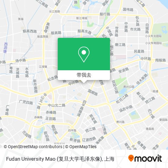 Fudan University Mao (复旦大学毛泽东像)地图