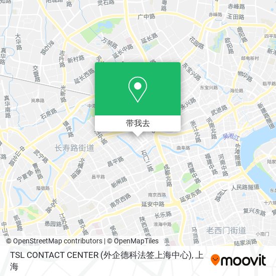 TSL CONTACT CENTER (外企德科法签上海中心)地图