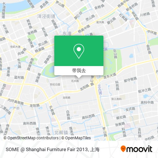 SOME @ Shanghai Furniture Fair 2013地图
