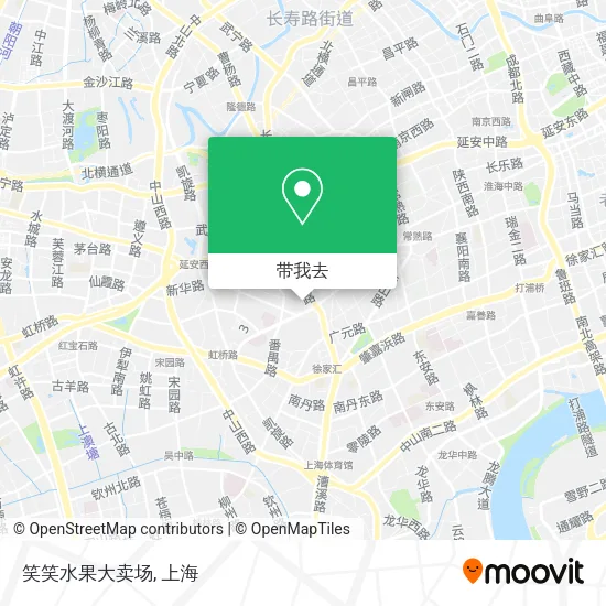 笑笑水果大卖场地图