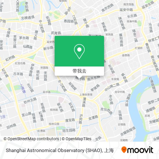 Shanghai Astronomical Observatory (SHAO)地图