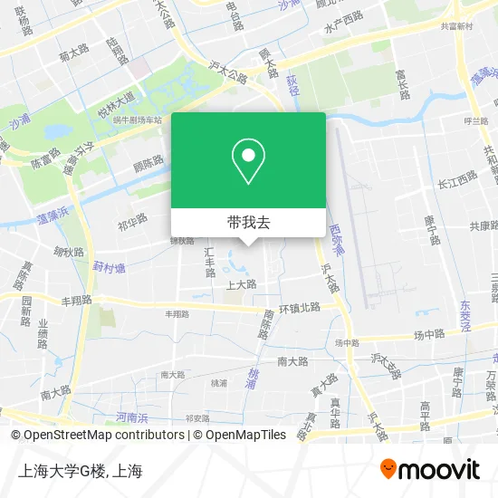 上海大学G楼地图