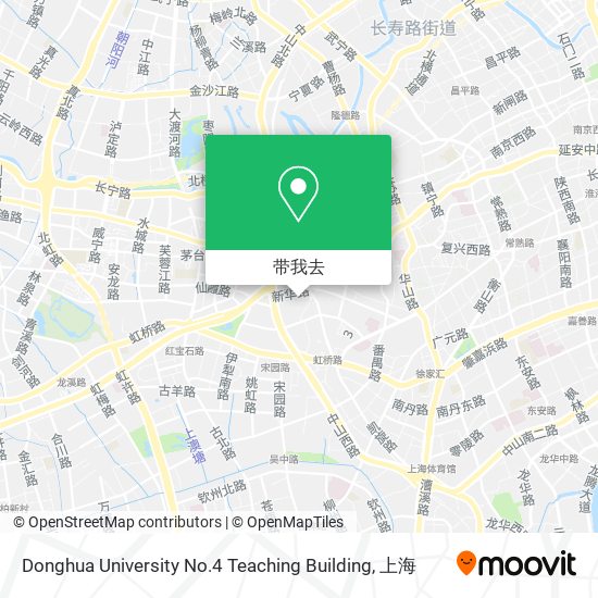 Donghua University No.4 Teaching Building地图
