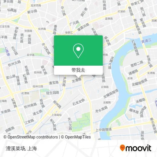 漕溪菜场地图