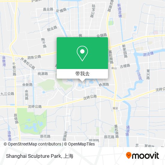 Shanghai Sculpture Park地图
