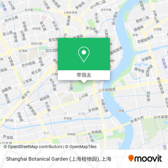 Shanghai Botanical Garden (上海植物园)地图