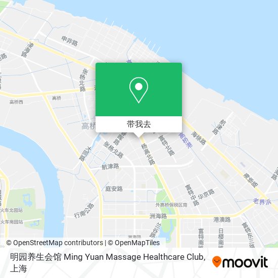 明园养生会馆 Ming Yuan Massage Healthcare Club地图