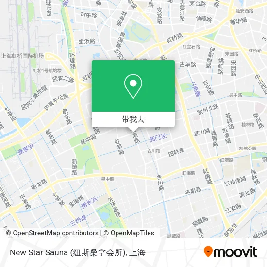 New Star Sauna (纽斯桑拿会所)地图