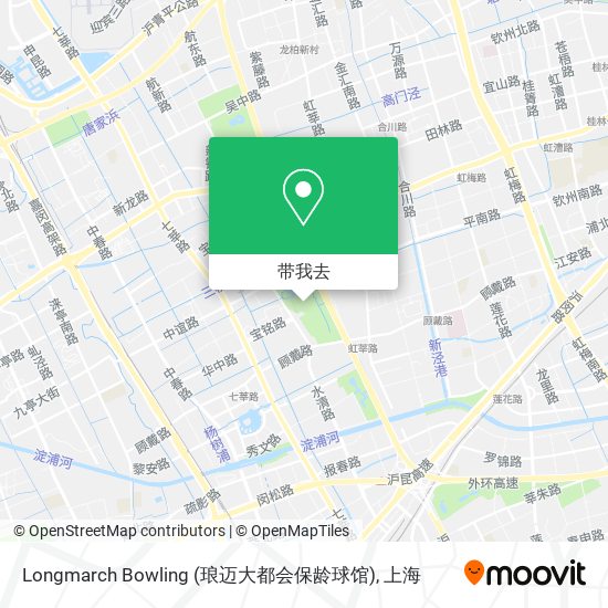 Longmarch Bowling (琅迈大都会保龄球馆)地图