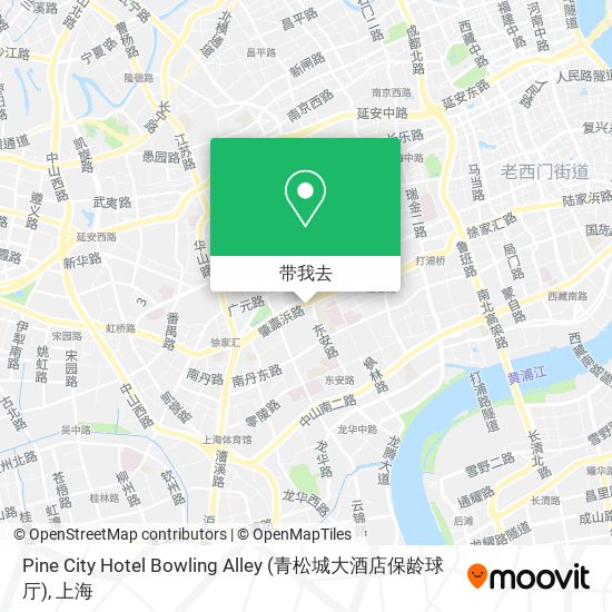 Pine City Hotel Bowling Alley (青松城大酒店保龄球厅)地图