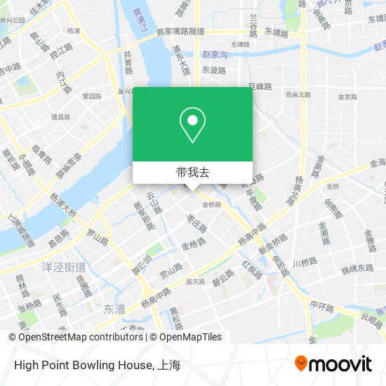 High Point Bowling House地图