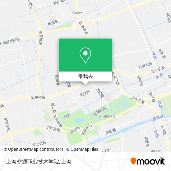 上海交通职业技术学院地图