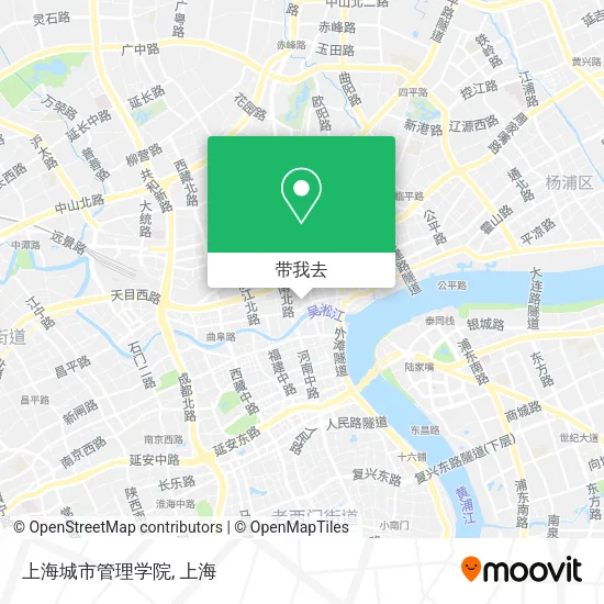 上海城市管理学院地图