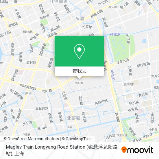Maglev Train Longyang Road Station (磁悬浮龙阳路站)地图