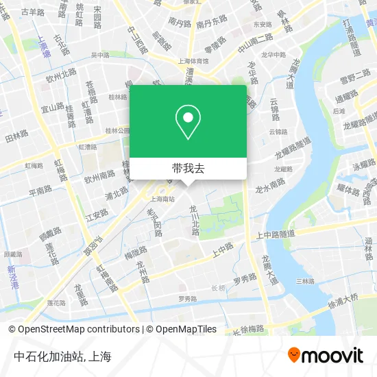 中石化加油站地图