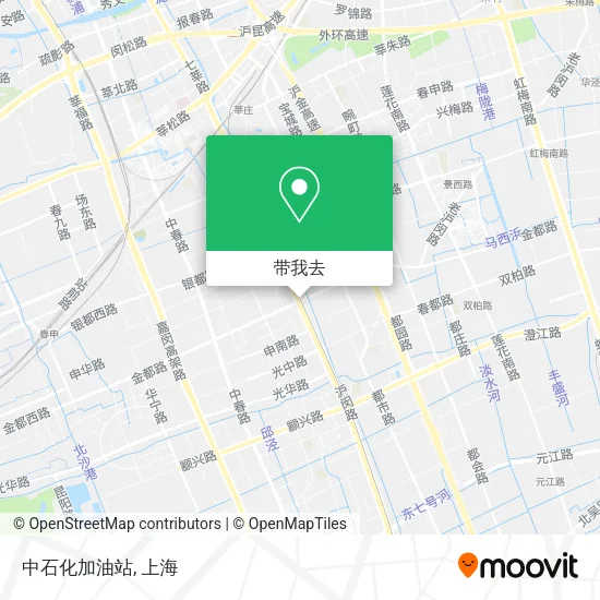 中石化加油站地图