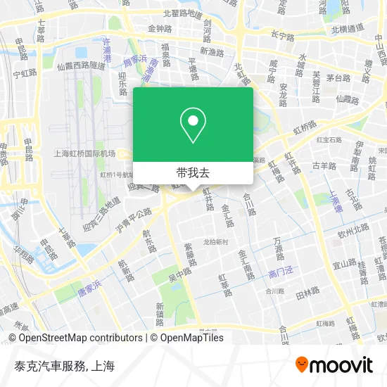 泰克汽車服務地图