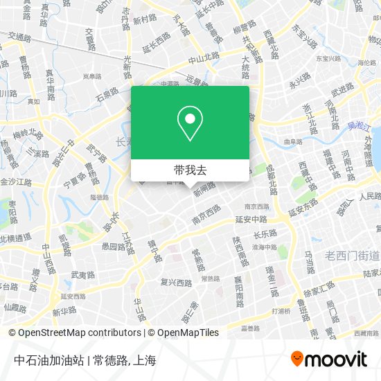 中石油加油站 | 常德路地图