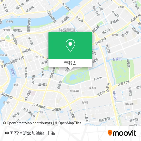 中国石油昕鑫加油站地图