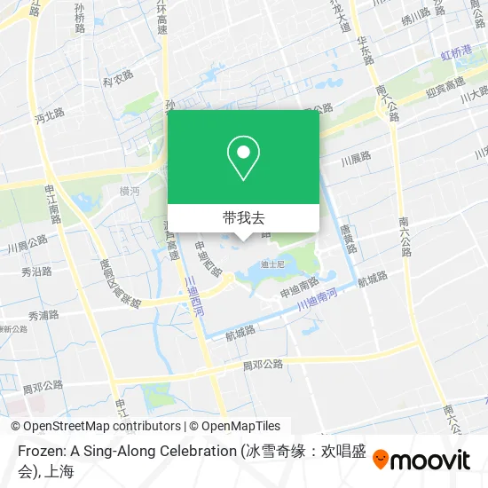 Frozen: A Sing-Along Celebration (冰雪奇缘：欢唱盛会)地图