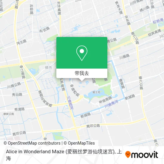 Alice in Wonderland Maze (爱丽丝梦游仙境迷宫)地图