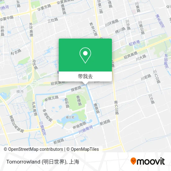 Tomorrowland (明日世界)地图