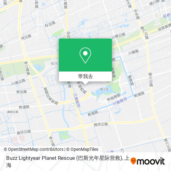 Buzz Lightyear Planet Rescue (巴斯光年星际营救)地图