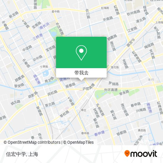 信宏中学地图