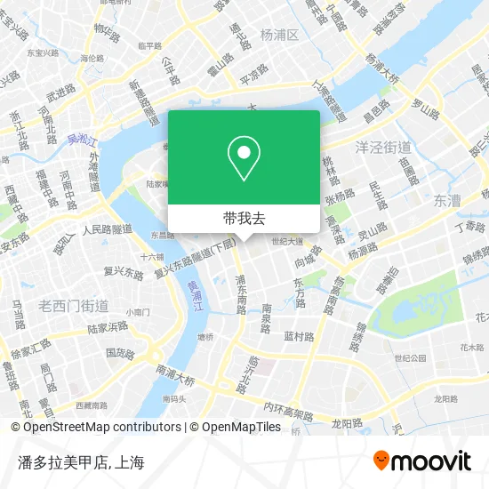 潘多拉美甲店地图